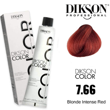 Dikson Hair color 120ml - 7.66 (Blonde Intense Red)